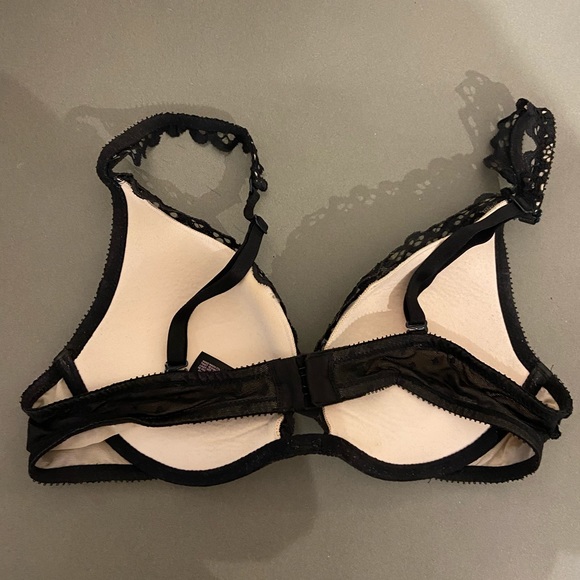 Victoria’s Secret Black Lace Push Up Bra - Picture 4 of 5